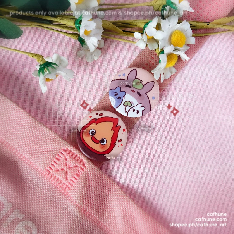 Ghibli ♡ Mini Button pin set