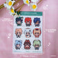 Genshin Mipy Mondstat sticker sheet