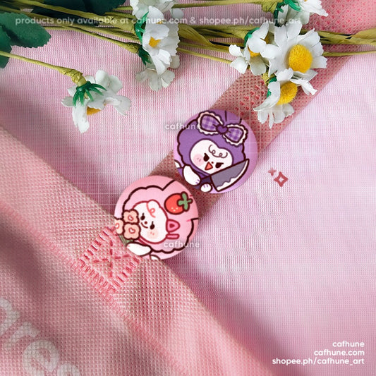 Kumi & Mellow ♡ Mini Button pin set