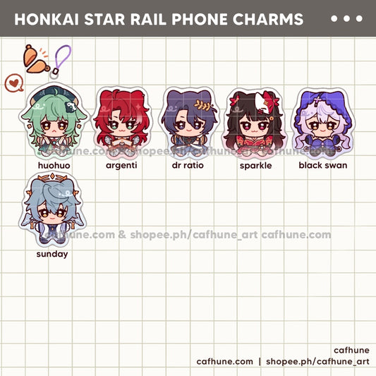 Honkai SR Phone Charms 02
