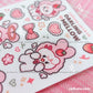 Sanrii Darlings ♡ Glitter sticker sheets